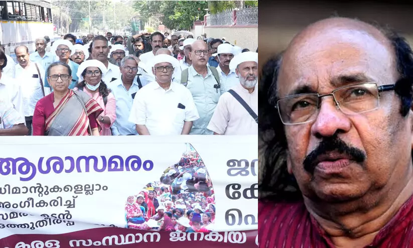 ആശ സമരം: ഇടതുപക്ഷ സർക്കാരിന് അപമാനകരം - കെ. സച്ചിദാനന്ദൻ ആശ സമരം: ഇടതുപക്ഷ സർക്കാരിന് അപമാനകരം - കെ. സച്ചിദാനന്ദൻ