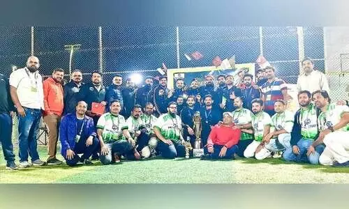 കെ.​എം.​സി.​സി ജുബൈ​ൽ പെ​നാ​ൽ​ട്ടി ഷൂ​ട്ടൗ​ട്ട് ടൂ​ർ​ണ​മെ​ന്റ് സ​മാ​പി​ച്ചു