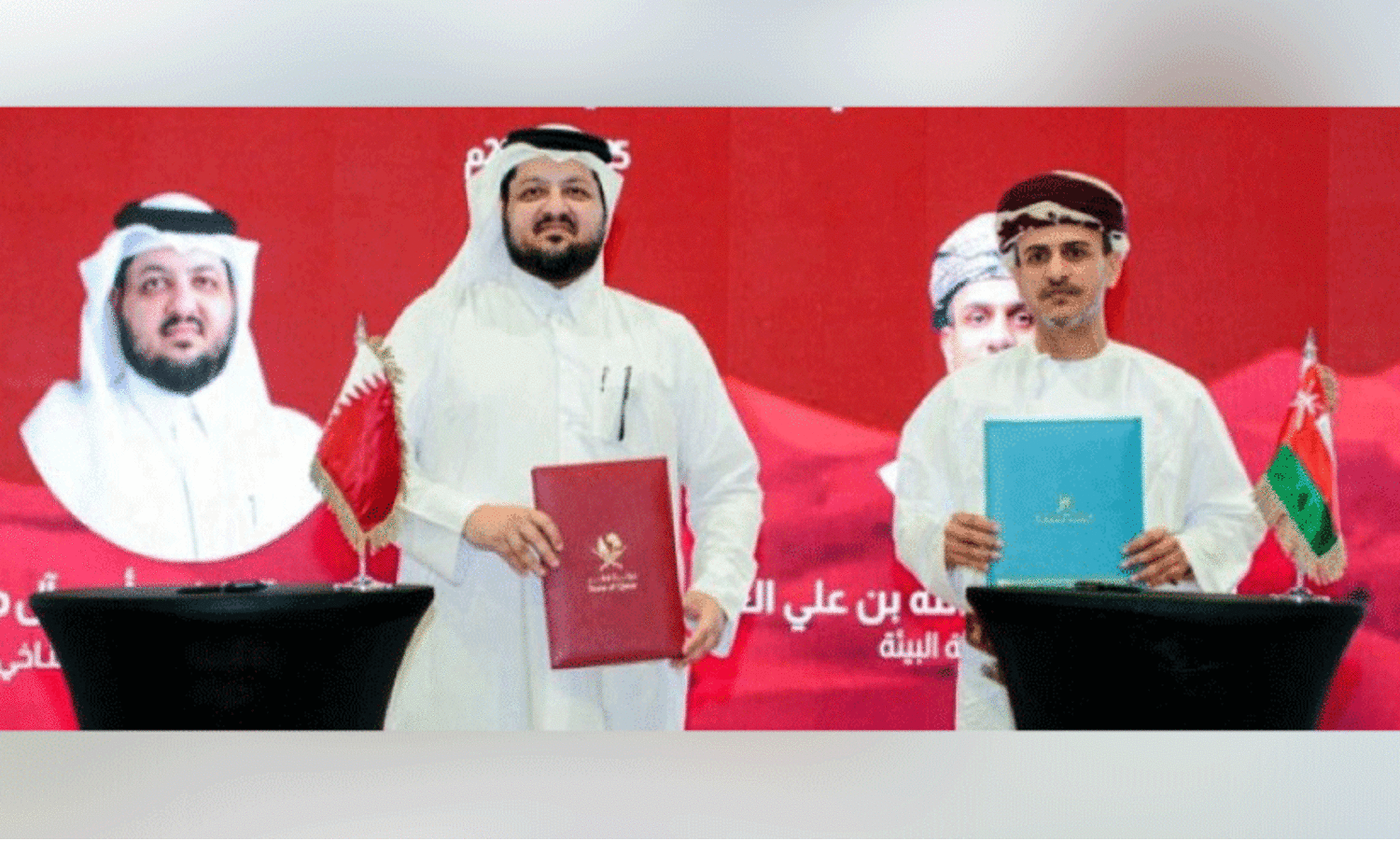 പ​രി​സ്ഥി​തി സ​ഹ​ക​ര​ണം വ​ർ​ധി​പ്പി​ക്കാ​ൻ ഒ​മാ​നും ഖ​ത്ത​റും ധാ​ര​ണപ​ത്ര​ത്തി​ൽ ഒ​പ്പു​വെ​ച്ചു