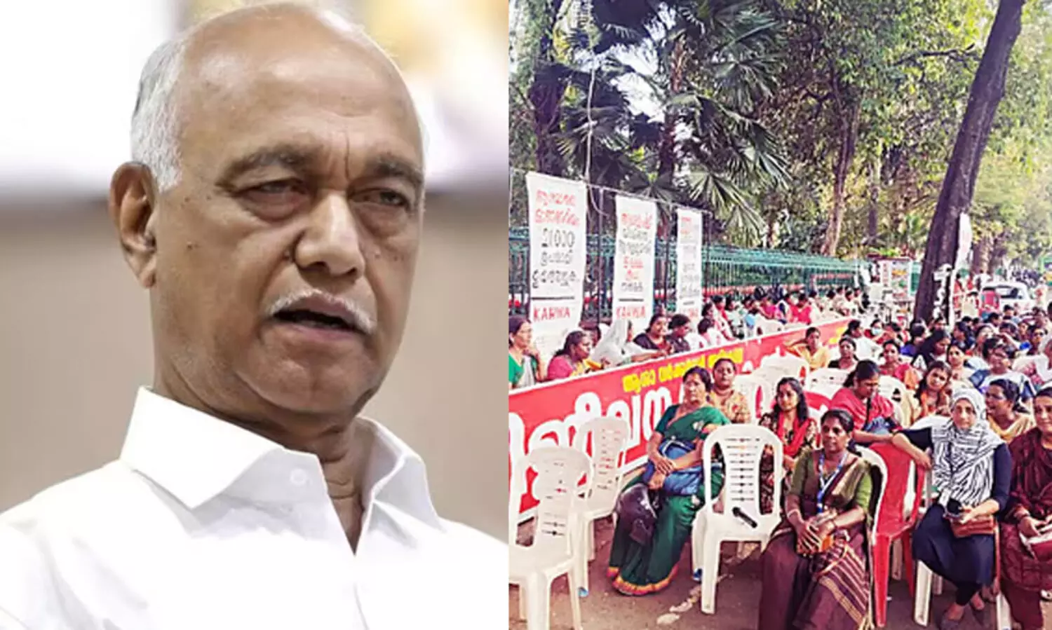 ‘സമരം ചെയ്യുന്നത് ഈർക്കിൽ സംഘടന’; ആശ വർക്കർമാരുടെ സമരത്തെ പരിഹസിച്ച് വീണ്ടും എളമരം കരീം