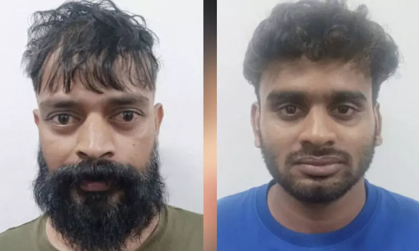 യു.കെ വിസ വാഗ്ദാനം; 44 ലക്ഷം തട്ടിയ കേസിൽ രണ്ടുപേർ കൂടി പിടിയിൽ യു.കെ വിസ വാഗ്ദാനം; 44 ലക്ഷം തട്ടിയ കേസിൽ രണ്ടുപേർ കൂടി പിടിയിൽ