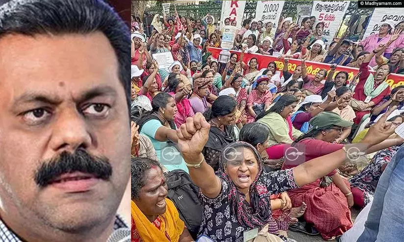 ആശാ സമരം: മഹാസംഗമത്തിൽ പങ്കെടുത്ത 14 പേർക്ക് കൂടി പൊലീസിന്റെ നോട്ടീസ്