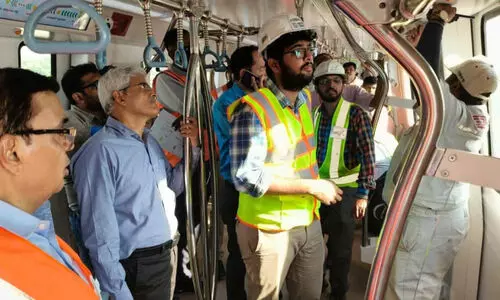 ന​മ്മ മെ​ട്രോ മ​ഞ്ഞ​പ്പാ​ത​യി​ൽ ചൈ​ന​യു​ടെ ഡ്രൈ​വ​റി​ല്ലാ ട്രെ​യി​ൻ പ​രീ​ക്ഷ​ണ​യോ​ട്ടം വി​ജ​യം