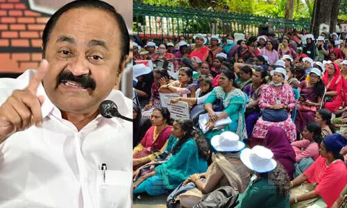 ആശ വര്‍ക്കര്‍മാരുടെ സമരം പൊളിക്കാന്‍ സി.പി.എമ്മിനെ അനുവദിക്കില്ല- വി.ഡി. സതീശൻ