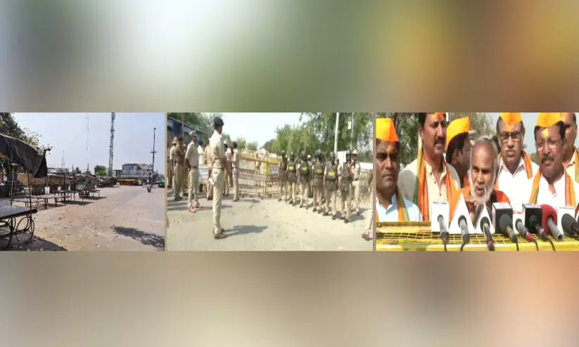 ക​ർ​ഫ്യൂ, ക​ന​ത്ത പൊ​ലീ​സ് സു​ര​ക്ഷ; ദ​ർ​ഗ​യി​ൽ ശി​വ​ലിം​ഗ പൂ​ജ സ​മാ​ധാ​ന​പ​രം