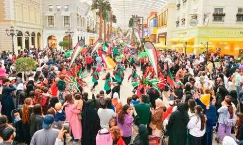 ദേശീയ- വിമോചന ദിനം; മണ്ണിലും വിണ്ണിലും ആഘോഷം… ദേശീയ- വിമോചന ദിനം; മണ്ണിലും വിണ്ണിലും ആഘോഷം…