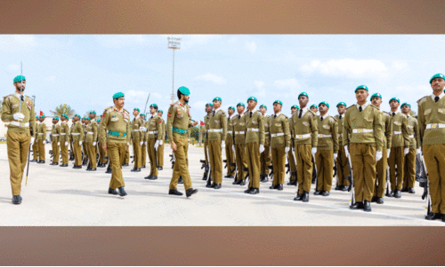 ബി.​ഡി.​എ​ഫ് പു​തി​യ ബാ​ച്ചി​ന്‍റെ പാ​സി​ങ് ഔ​ട്ട് പ​രേഡ്; സ​ല്യൂ​ട്ട് സ്വീ​ക​രി​ച്ച് ശൈ​ഖ് നാ​സ​ർ