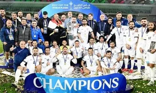 ഗ​ൾ​ഫ് വെ​റ്റ​റ​ൻ​സ് ക​പ്പ്: ഇ​റാ​ഖി​ന് കി​രീ​ടം