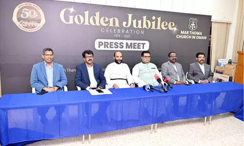 മാ​ർ​ത്തോ​മ്മാ ച​ർ​ച്ച് ഒ​മാ​ൻ ഇ​ട​വ​ക സു​വ​ർ​ണ​ജൂ​ബി​ലി ആ​ഘോ​ഷം സ​മാ​പ​ന സ​മ്മേ​ള​നം നാ​ളെ