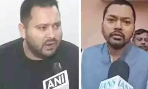 Tejashwi on why Nitish Kumars son should join politics immediately