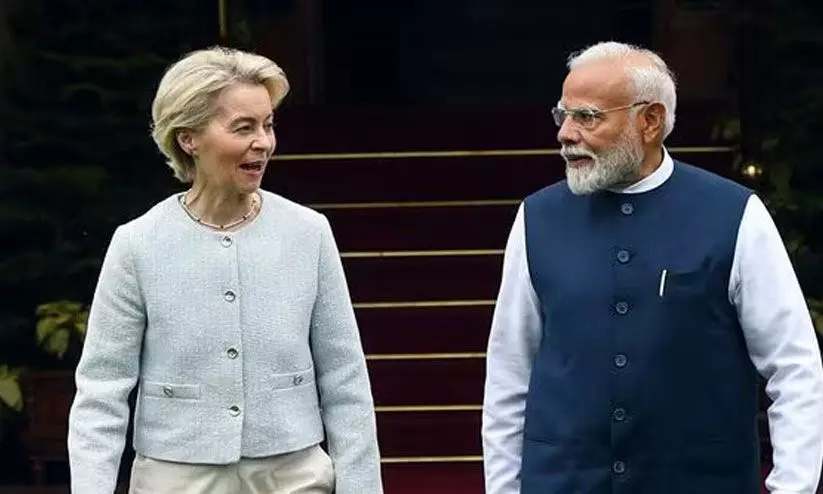 ഇ​ന്ത്യ-​ഇ.​യു ബ​ന്ധം നൂ​റ്റാ​ണ്ടി​ലെ നി​ർ​ണാ​യ​ക പ​ങ്കാ​ളി​ത്തം -ഉ​ർ​സു​ല വോ​ൺ ദെ​ർ