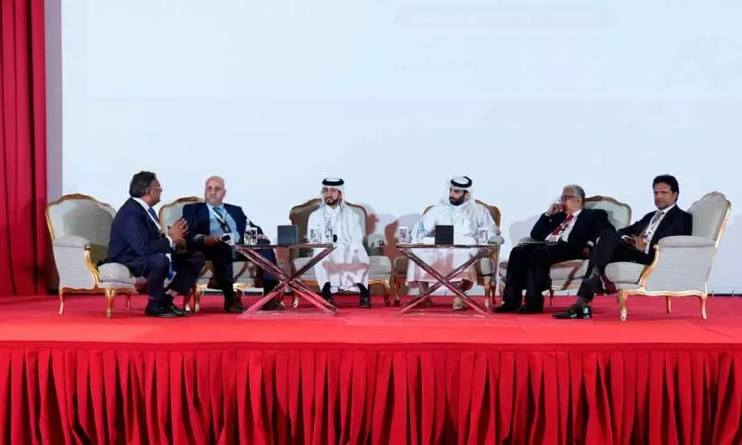 ഡോം ​ഖ​ത്ത​ർ റൈ​സ് എ​ബൗ​വ് ബി​സി​ന​സ് മീ​റ്റ്