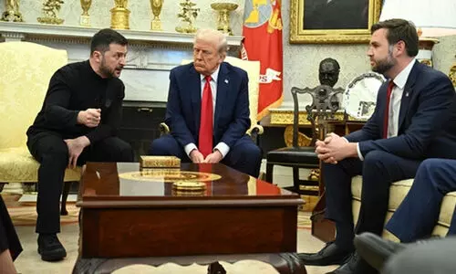 ട്രംപും-സെലൻസ്കിയും തമ്മിലുള്ള യോഗം അടിച്ചുപിരിഞ്ഞു; കരാറിൽ ഒപ്പിടാതെ യുക്രെയ്ൻ പ്രസിഡന്റ് മടങ്ങി