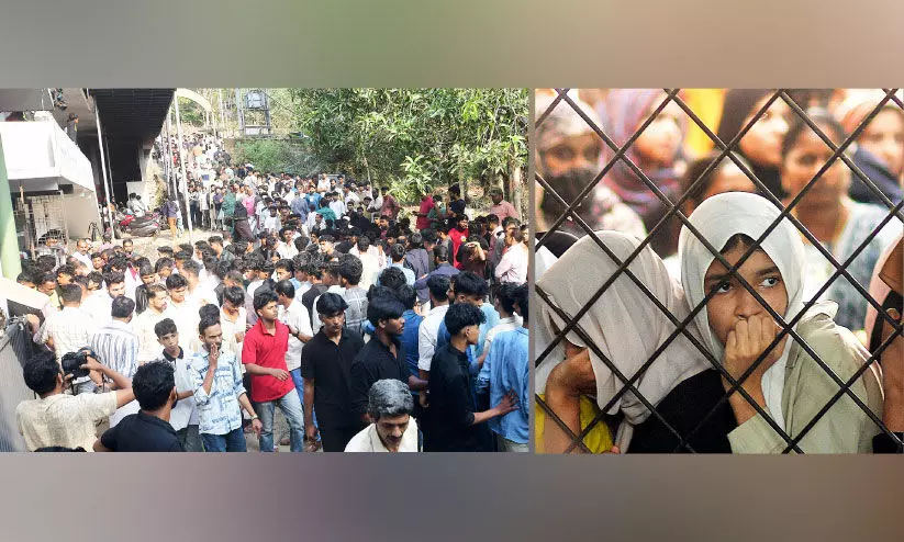 വിദ്യാർഥി സംഘർഷം ജില്ലയിൽ തുടർക്കഥ; ഭീതിയോടെ രക്ഷിതാക്കളും അധ്യാപകരും വിദ്യാർഥി സംഘർഷം ജില്ലയിൽ തുടർക്കഥ; ഭീതിയോടെ രക്ഷിതാക്കളും അധ്യാപകരും