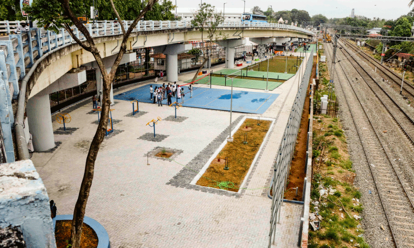 മേല്പാലങ്ങള്ക്കടിയില് ഉല്ലസിക്കാം; സംസ്ഥാനത്തെ ആദ്യ ‘വീപാര്ക്ക് കൊല്ലത്ത് തുറന്നു മേല്പാലങ്ങള്ക്കടിയില് ഉല്ലസിക്കാം; സംസ്ഥാനത്തെ ആദ്യ ‘വീപാര്ക്ക് കൊല്ലത്ത് തുറന്നു