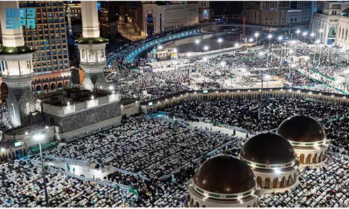 തീ​ർ​ഥാ​ട​ക​രെ സ്വീ​ക​രി​ക്കാ​ൻ മ​ക്ക ഹ​റം  ഒ​രു​ങ്ങി; 56 ല​ക്ഷം ഇ​ഫ്​​താ​ർ പാ​ക്ക​റ്റു​ക​ൾ