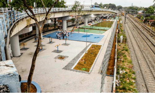 മേല്‍പാലങ്ങള്‍ക്കടിയില്‍ ഉല്ലസിക്കാം; സം​സ്ഥാ​ന​ത്തെ ആ​ദ്യ ‘വീപാര്‍ക്ക് കൊല്ലത്ത് തുറന്നു