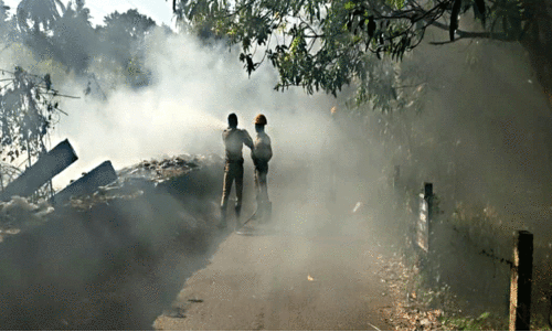വേനൽചൂട് രൂക്ഷം; തീപിടിത്തം വ്യാപകം, പരക്കംപാഞ്ഞ്​ സേന