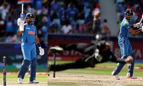 മുൻനിര തകർന്നു, പിടിച്ചെഴുന്നേൽപ്പിച്ച് മധ്യനിര; ശ്രേയസിന് അർധസെഞ്ച്വറി; കിവിസിന് 250 റൺസ് വിജയലക്ഷ്യം