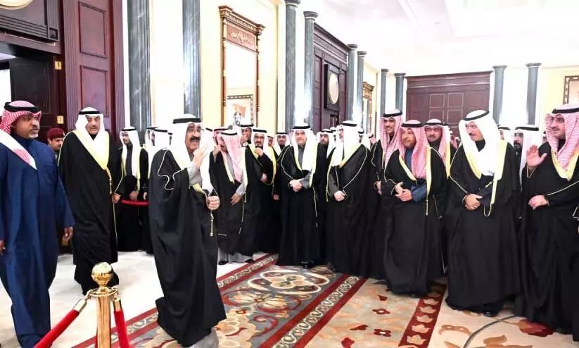 റമദാൻ; അമീർ ആശംസകൾ സ്വീകരിച്ചു റമദാൻ; അമീർ ആശംസകൾ സ്വീകരിച്ചു