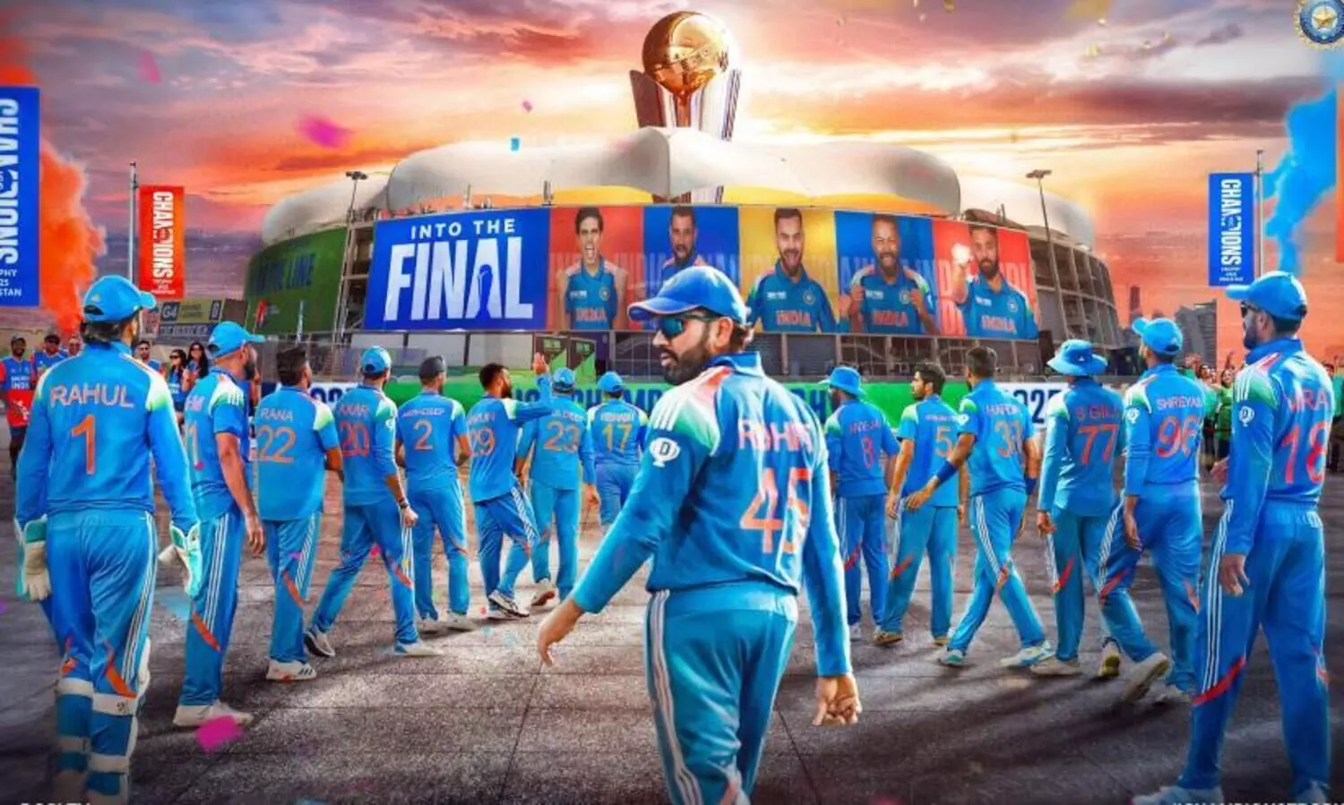 മൈറ്റി ഓസീസിനെ മുട്ടുകുത്തിച്ച് ടീം ഇന്ത്യ ഫൈനലിൽ; ചേസ് മാസ്റ്റർ കോഹ്‌ലിക്ക് ഫിഫ്റ്റി