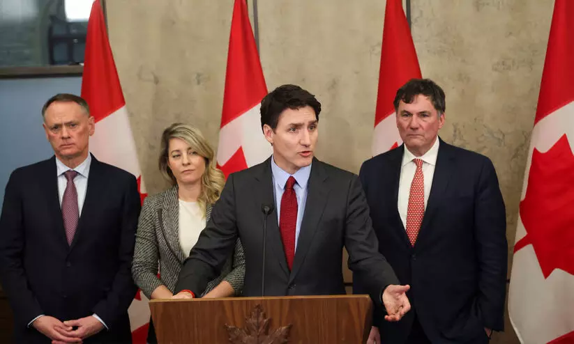 യു.എസ് തീരുവക്ക് അതേ നാണയത്തിൽ മറുപടി; ‘പ്രതികാര’ തീരുവ ചുമത്തി കാനഡയും ചൈനയും