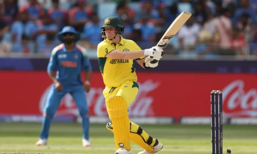 സ്മിത്തിനും കാരിക്കും അർധ സെഞ്ച്വറി; ഫൈനലിലെത്താൻ ഇന്ത്യക്ക് 265 റൺസ് വിജയലക്ഷ്യം