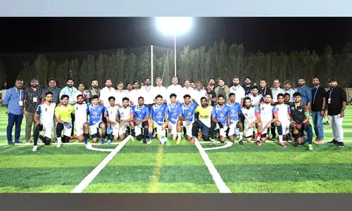 അം​ജ​ദ് അ​ലി മെ​മ്മോ​റി​യ​ൽ ഫു​ട്ബാ​ൾ; കോ​സ്റ്റ​ൽ എ​ഫ്.​സി ട്രി​വാ​ൻ​ഡ്രം ജേ​താ​ക്ക​ൾ