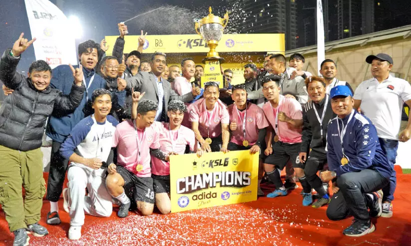 കെ.​എ​സ്.​എ​ൽ സീ​സ​ൺ 6 കി​രീ​ടം വ​ൺ എ​ഫ്.​സി​ക്ക്