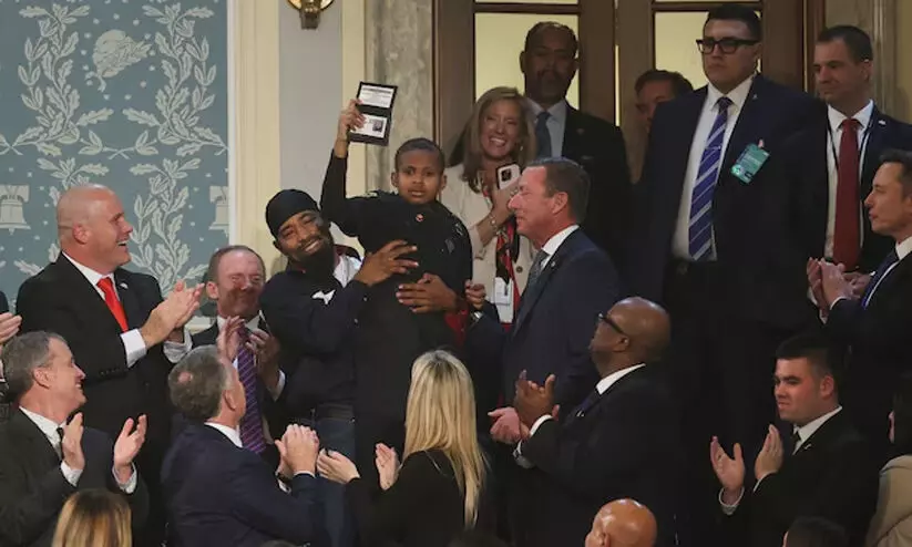 13 വയസുകാരനെ സീക്രട്ട് സർവീസ് ഏജന്റാക്കി ഡോണൾഡ് ട്രംപ്