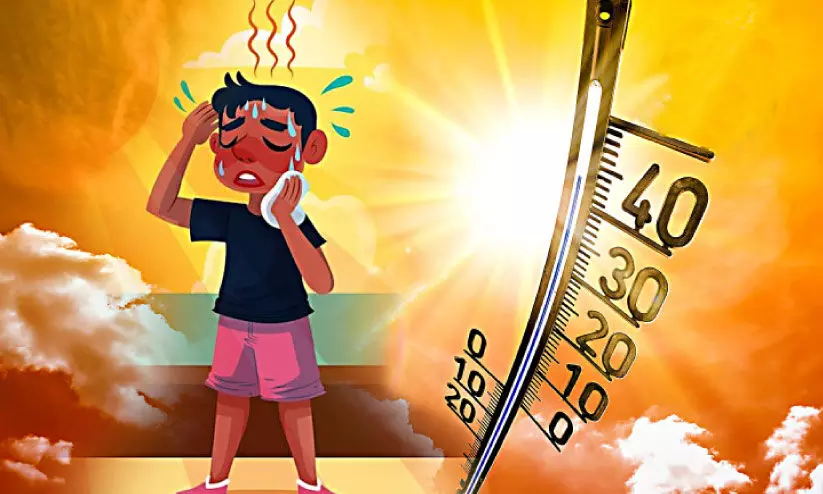 ചൂട് 39.3 ഡിഗ്രി ജില്ല ചുട്ടുപൊള്ളുന്നു ചൂട് 39.3 ഡിഗ്രി ജില്ല ചുട്ടുപൊള്ളുന്നു