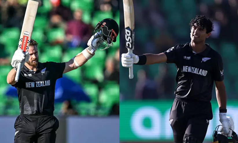 സെഞ്ച്വറിയുമായി റൺമല തീർത്ത് രചിനും വില്യംസണും; കിവീസിനെതിരെ ദക്ഷിണാഫ്രിക്കക്ക് 363 റൺസ് വിജയലക്ഷ്യം സെഞ്ച്വറിയുമായി റൺമല തീർത്ത് രചിനും വില്യംസണും; കിവീസിനെതിരെ ദക്ഷിണാഫ്രിക്കക്ക് 363 റൺസ് വിജയലക്ഷ്യം