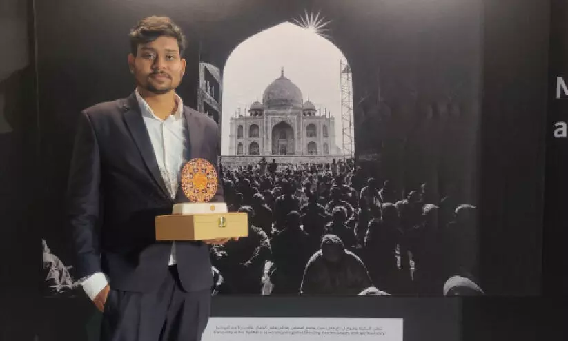 താജ്മഹലിന്റെ ചിത്രം പകർത്തിയ മലയാളി ഫോട്ടോഗ്രാഫർക്ക് 23 ലക്ഷത്തിന്‍റെ പുരസ്കാരം