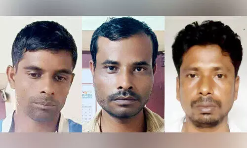 ആ​റുകി​ലോ ക​ഞ്ചാ​വു​മാ​യി മൂ​ന്നു​പേ​ർ പി​ടി​യി​ൽ