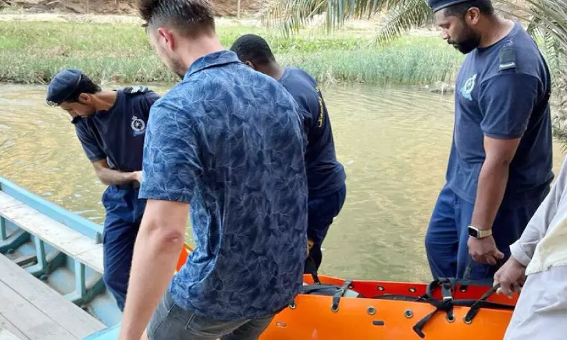 മലകയറ്റത്തിനിടെ വീണ് പരിക്ക് മലകയറ്റത്തിനിടെ വീണ് പരിക്ക്