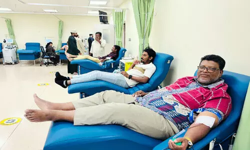 ഒ​മാ​ൻ മ​ല​പ്പു​റം ജി​ല്ല കൂ​ട്ടാ​യ്മ ര​ക്ത​ദാ​ന ക്യാ​മ്പ്