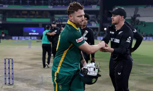 ‘വൈകീട്ട് നാലിന് ദുബൈയിലെത്തി, രാവിലെ 7.30ന് വീണ്ടും പാകിസ്താനിലേക്ക്’; ഐ.സി.സിയെ വിമർശിച്ച് ഡേവിഡ് മില്ലർ; ഫൈനലിൽ താരത്തിന്‍റെ പിന്തുണയും പരസ്യമാക്കി