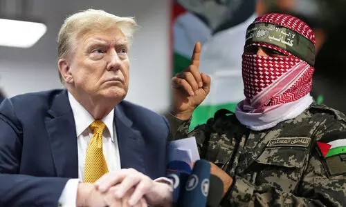 ട്രം​പി​ന്റെ ഭീ​ഷ​ണി ത​ള്ളി ഹ​മാ​സ്; സ്ഥി​ര​മാ​യി വെ​ടി​നി​ർ​ത്തി​യാ​ൽ മാ​ത്രം ഇനി ബ​ന്ദി​ മോചനമെന്ന്