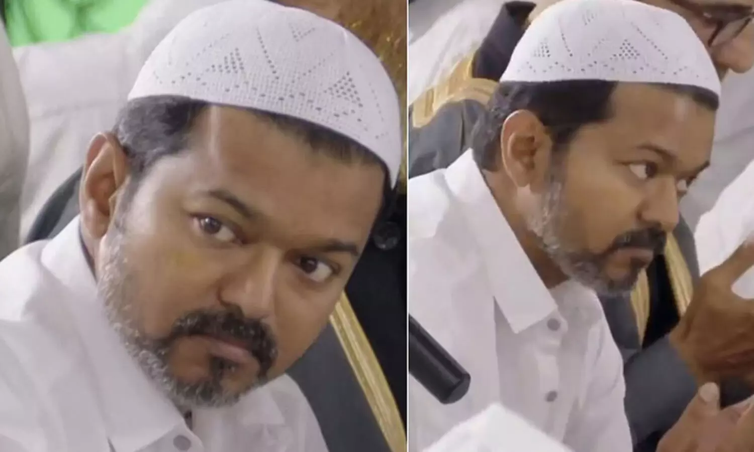 ഇഫ്താർ വിരുന്നിലും പ്രാർഥനയിലും പങ്കെടുത്ത് നടൻ വിജയ്