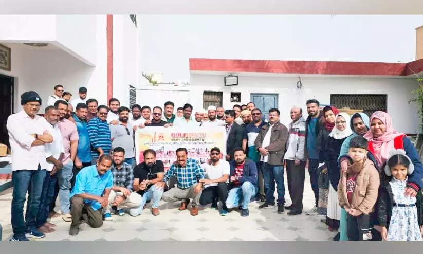 മ​രു​ഭൂ​മി​യി​ലെ ഇ​ട​യ​കേ​ന്ദ്ര​ങ്ങ​ളി​ൽ ജി.​എം.​എ​ഫ്​ റ​മ​ദാ​ൻ കി​റ്റ് വി​ത​ര​ണ​ത്തി​ന്​ തു​ട​ക്കം കു​റി​ച്ചു