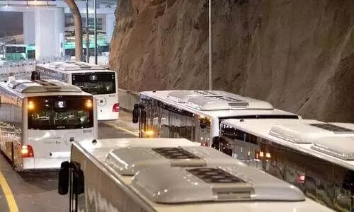 വി​മാ​ന​ത്താ​വ​ള​ത്തി​ൽ നി​ന്ന് മ​സ്​​ജി​ദു​ന്ന​ബ​വി​യി​ലേ​ക്ക്​ മു​ഴു​സ​മ​യം ബ​സ്​ സ​ർ​വിസ്​