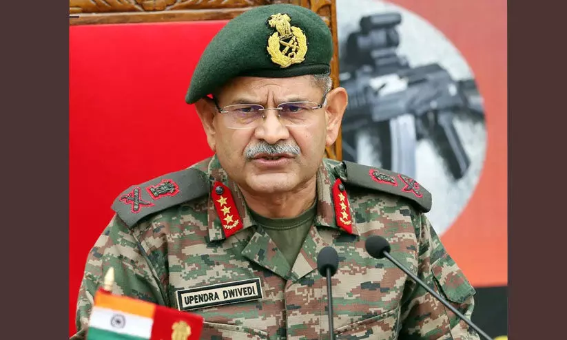 ജമ്മു-കശ്മീരിൽ 83 ശതമാനം തീവ്രവാദ പ്രവർത്തനങ്ങൾ കുറഞ്ഞതായി കരസേനാ മേധാവി