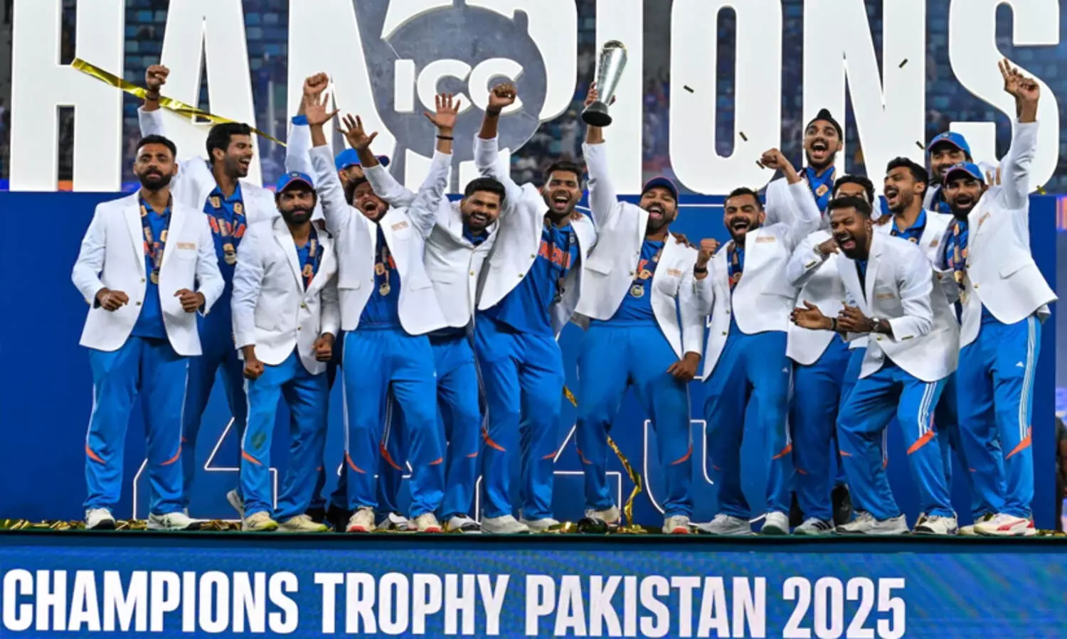 ദുബൈ ഇന്ത്യൻസ് !!!; കിവീസിനെ വീഴ്ത്തി ചാമ്പ്യൻസ് ട്രോഫി കിരീടം ഇന്ത്യക്ക്