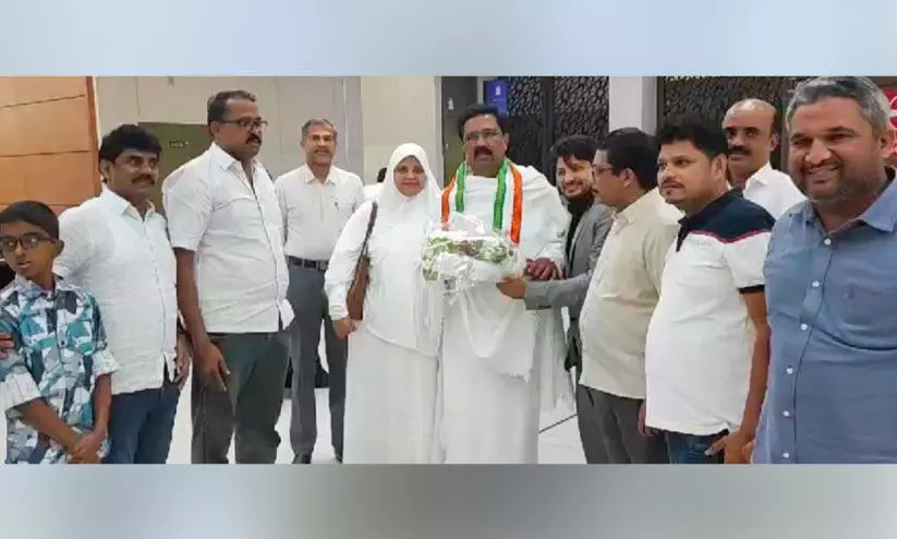 ഡോ. ​സ​യ്യി​ദ് ന​സീ​ർ ഹു​സൈ​ൻ എം.​പി​ക്ക് ഐ.​ഒ.​സിയുടെ സ്വീ​ക​ര​ണം