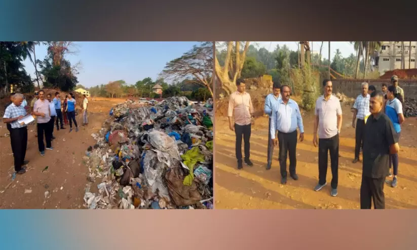 മാ​ലി​ന്യ നി​ർ​മാ​ർ​ജ​ന യൂ​നി​റ്റി​ൽ ഉ​പ ലോ​കാ​യു​ക്ത​യു​ടെ മി​ന്ന​ൽ പ​രി​ശോ​ധ​ന