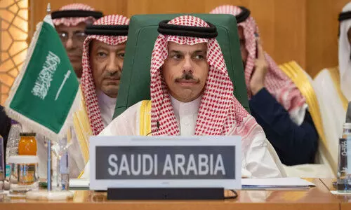 ഗ​സ്സ​യി​ൽ വെ​ടി​നി​ർ​ത്ത​ൽ തു​ട​ര​ണ​മെ​ന്ന ആ​വ​ശ്യം ആ​വ​ർ​ത്തി​ച്ച്​​ സൗ​ദി വി​ദേ​ശ​കാ​ര്യ മ​ന്ത്രി