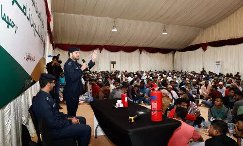 ഇ​ഫ്താ​ർ ടെ​ന്റു​ക​ളി​ൽ ബോ​ധ​വ​ത്ക​ര​ണ​വു​മാ​യി മ​ന്ത്രാ​ല​യം