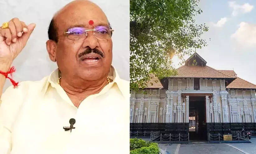 KoodalManikyam Temple, Vellappally Natesan