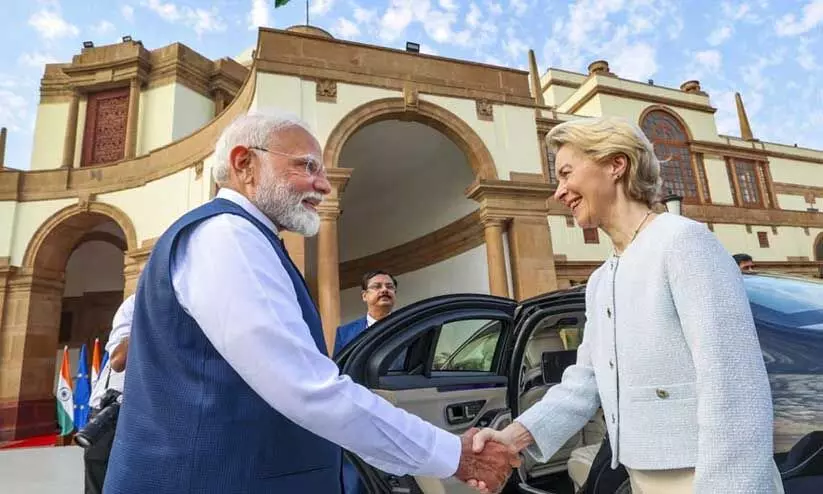 ട്രംപിന്റെ താരിഫ് ഭീഷണിയെ നേരിടാനുള്ള കരാറിനായി വ്യാപാര ചർച്ചകൾ ആരംഭിച്ച് ഇന്ത്യയും യൂറോപ്യൻ യൂനിയനും