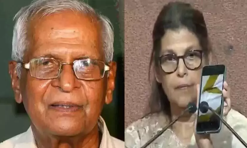 ‘സ്വര്‍ഗത്തില്‍ പോകണം, യേശുവിനെ കാണണം, മകള്‍ പറയുന്നിടത്ത് തന്നെ അടക്കണം’ -ലോറൻസിന്റെ വിഡിയോയുമായി മകൾ